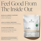 Arbonne Feelfit Pea Protein Shake - Daily Supplement Powder, Vegan Protein for Support of Overall Health, Energy and Well-Being, Vanilla