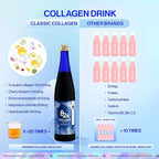 82X Classic Collagen - Marine Fish Tuna Collagen Peptides Liquid Drink for Skin Hair Nails from Japan with 82 Fermented Plants, Vitamins, Minerals & Supplements