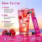 Venture Pal Hydration Packets + Liver Support- Liquid Daily IV Electrolyte Powder Packets with 7 Electrolytes & 5 Vitamins, Milk Thistle + L-Theanine | Sugar-Free | Keto Friendly | Vegan, 16 Sticks