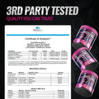 Creatine for Women – Supplement with Collagen & BCAA – Supports Muscle Development, Post-Workout Recovery, Skin Elasticity, Healthy Hair & Nail (30 Servings (1 Pack), Raspberry Pomegranate)