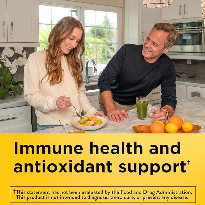 Nature Made Maximum Strength Dosage Vitamin C 1000mg per Serving, Immune Support Vitamin C Gummies for Adults, 80 Gummies, 20 Day Supply
