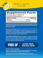 Natural Vitality Calm, Magnesium Supplement, Anti-Stress Drink Mix Powder, Gluten Free, Vegan, & Non-GMO, Sweet Lemon, 16 oz