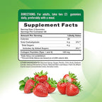 Nature's Truth Collagen Peptide Gummies for Women | 120 Count | Type 1 and 3 | Strawberry Flavor | Non-GMO & Gluten Free Supplement