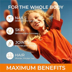 SIRUNES Chicken Collagen Capsules - Type II Collagen Nutritional Supplement for Joint, Skin & Bone Support - Non-GMO, Anti-Aging Dietary Supplements with Hydrolyzed Collagen Peptides - 120 Capsules