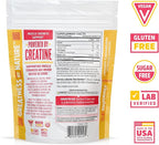 ZHOU Nutrition Creatine Monohydrate Chewables 5g for Men & Women, Sugar Free, Organic, Non GMO, Pink Lemonade, 60 Creatine Gummies