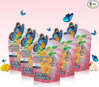 BUTTERFLY'S TEAR Women's Probiotic Gummies | 18-in-1 Feminine Comfort & Urinary Tract Support | 14 Probiotics + 4 Prebiotics | Peach Flavor | Intimate Moisture, pH Balance, Healthy Flora, 300 Chew
