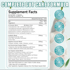 Gut Health Capsule Supplement, Supports Microbiome, Leaky Gut, and Digestion, with 80 Billion CFU Probiotics, Prebiotics, Digestive Enzymes, 30-in-1 Gut Health Supplement, 100 Capsules