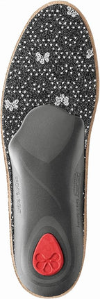 Pedag Viva | Leather Arch Support Inserts | Handmade in Germany | Plantar Fasciitis Relief | Heel Cushion | Activated Charcoal Odor Control | Metatarsal Support Pad | Tan | Men US 18/ EU 51