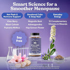 Staying Cool Menopause Supplements for Women – Hormonal Hot Flash Relief, Weight Support, & Night Sweats – Vitex Chaste Tree & Black Cohosh – 60 Vegetarian Soft Capsules