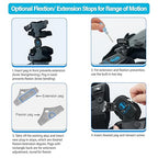 Comfyorthopedic UPGRADED Single Side OA Medial Unloader Knee Brace for Men and Women Osteoarthritis & Arthritis Pain Support, Bone on Bone Joint Offloader L1851 L1843 Built-in Hex Key, Fits Up To 32in Plus Size Thigh Left