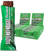 Barebells Vegan Protein Bars Hazelnut & Nougat - 12 Count, Pack of 2 - Plant Based Protein Bar with 15g of High Protein - Chocolate Protein Snacks with 1g of Total Sugars - On The Go Breakfast Bars