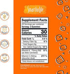 Smart for Life Vitamin C Gummies - Plant-Based Vegan Vitamin C Gummies Natural Orange Flavor - Immune Support Gummies for Adults and Kids - Non-GMO - Dietary Supplement - 60 Count