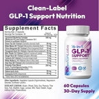 GLP-1 Support Weight Loss Supplement - Natural Appetite Suppressant for Women Men - Berberine Support Activate Hunger Control Curb Cravings Boost Metabolism Fat Burn & Gut Health