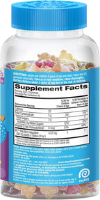 Digestive Advantage Daily Probiotic Gummy for Kids, Multi, Natural Fruit Flavours, 80.0 Count (Pack of 2)