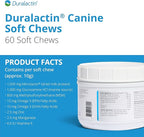 PRN Pharmacal Duralactin Canine Joint Plus Soft Chews - Joint Health Supplement for Dogs & Puppies - Pet Mobility Support - 60 Soft Chews