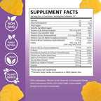 Fibroid Gummies for Shrinking Fibroids & Ovarian Cysts & PCOS, Hormone Balance Gummies Helps Women to Get Pregnant Fast, with Vitamin A, E and Minerals, 60 Count