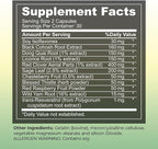 UltaLife Her Harmony Menopause Supplements for Women - Hot Flashes Menopause Relief & Hormone Balance for Women - Contains Black Cohosh, Dong Quai, Red Clover & More - Estrogen Free - 60 Capsules