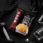 Protein Chips, 14g Protein, 3g-4g Net Carbs, Gluten Free, Keto Snacks, Low Carb Snacks, Protein Crisps, Keto-Friendly, Made in USA (Barbecue, 1 Pack)