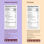 Magic Spoon Treats - 16 High Protein Bars: 8 Salted Caramel & 8 Smores - High Protein Gluten Free Snack - Sugar & Gluten Free Protein Cereal Bar - Low Carb, Keto Friendly - Healthy Snacks