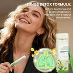 Herbal Diffuser Pen, Detox Diffuser with Mullein, Thyme & Mint for Better Breathing, All Natural Swap - Up to 600 Uses (Varies by Usage), 6 Diffusers, 2 Packs