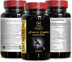 Joint Support Supplement - Natural Joint Support for Men and Women, Glucosamine Chondroitin Complex with MSM, Immune Support, Joint Matrix - 1 Bottle 90 Tablets