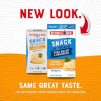 Bumble Bee Snack On The Run! Protein Snack Pack - 9g Protein per Box - Cheesy Melt Tuna Salad with Crackers Kit - Ready to Eat Easy-Open Can - Wild Caught MSC-Certified Tuna (Pack of 12)