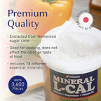 Umeken Mineral L-Cal Calcium with Vitamin D3, 6 Month Supply, Water Soluble Ball Format with Magnesium & Minerals, Fast Absorbing Calcium Magnesium D3 Supplement, 3,600 Balls, 360g, Pack of 1