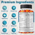 Vegetarian Kids Multivitamin Gummies, 30–60 Servings. With 14 Essential Vitamins & Minerals. Gelatin-Free, Gluten-Free. Non-GMO Gummy Vitamins for Toddlers, Support Immune, Bones & Overall Wellness
