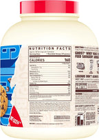 GHOST Whey Protein Powder, Chips Ahoy! - 5LB, 25G of Protein - Chocolate Chip Cookie Flavored Isolate, Concentrate & Hydrolyzed Whey Protein Blend