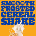 Pure Protein Complete Protein Shake, Frosted Cereal, 30g High Protein Drink, Less than 1g Sugar, 4g Fiber, Ready to Drink, Non GMO, On-the-Go Shakes, 11oz Bottles, 12 Pack