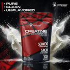 WELLNESS LABSRX Creatine Monohydrate Powder 500g – 100 Servings Micronized Creatine Powder Supplement, Unflavored Creatine for Women and Men, Supports Muscle Strength, Energy, Endurance and Workout