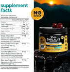 VitaUp Himalayan Shilajit Gummies - Sugar Free Natural Shilajit Gummies with Fulvic Acid, Ashwagandha, Lions Mane, Black Seed - Immune & Energy Support - 120 Count