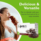 R-Kane Z-Pro 25 Protein Shakes: High Protein Chocolate Shake and Pudding Mix, Weight Loss Chocolate Protein Drinks, Natural Energy Booster Meal Replacement Shake, Low Calorie, Low Carb Protein Powder