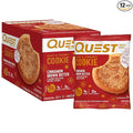 Quest Nutrition Cinnamon Brown Butter Protein Cookie, 15g Protein, 1g Sugar, 2g Net Carbs, Keto Friendly, High Protein, Low Carb; 12 Count