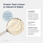 Designs for Health Bone Broth Protein Powder - 26g Grass-Fed, Collagen-Rich Beef Protein Isolate – Unflavored, Paleo, Non-GMO, Dairy-Free (30 Servings / 810g)