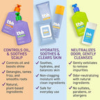 TBH Kids Teen Hygiene Starter Kit- Shampoo, Conditioner, Body Wash, Face Wipes, Face Wash, Moisturizer, and Deodorant for Kids - 7 in 1 Kit for all Your Tweens Needs