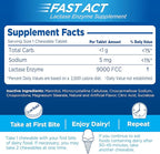 Lactaid Fast Act Lactose Intolerance Relief Chewables with Natural Lactase Enzyme to Prevent Gas, Bloating & Diarrhea Due to Lactose Sensitivity, On-The-Go, Vanilla Twist Flavor, 32 x 1 ct