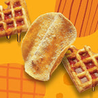WILDE Protein Chips Chicken & Waffles, High Protein Snacks for Adults, Keto Chips, Gluten Free, Low Carb Snack Box Made with Real Ingredients 1.34oz Bags, Pack of 12
