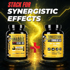 Turkesterone 17,500mg [Max Potency] + BioPerine® for High Absorption Supplement with Tongkat Ali - Increase Lean Muscle Growth & Recovery, Drive & Stamina - USA Made & Non GMO - 120 V Capsules
