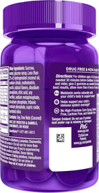 Pure Zzzs Kidz + Immunity by Vicks, Melatonin Sleep Aid Gummies for Kids and Children, Zinc for Immune Support, Low Dose Melatonin, Berry Flavored, 42 Gummies