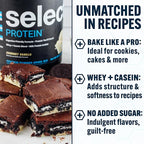 PEScience Select Protein Powder, Whey and Casein Blend, Lean Protein Powder for Women and Men, Low Calorie, Low Carb, Keto Friendly, Gluten Free, Gourmet Vanilla - 27 Servings