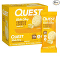 Quest Nutrition Frosted Protein Cookies Twin Pack, Lemon Cake, 1g Sugar, 10g Protein, 2g Net Carbs, Gluten Free, 16 Cookies