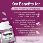 21st Century Sentry Senior Women 50 Plus Tablets, 100 Count (27542)