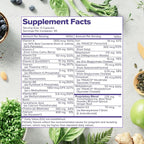 Whole Food Prenatal Vitamins (120 Capsules) Natural Support for Maternal and Fetal Health, Prenatal Multivitamin for Women with Choline, B Vitamins and More, Vegan, No Soy, Gluten or Dairy