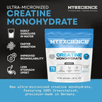 MYOXCIENCE Micronized Creavitalis Creatine | The World’s Purest Micronized Form of Creatine Monohydrate | Supports Muscle Performance, Lean Body Mass, & Cognition | 75 Servings
