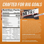 MET-Rx Big 100 Colossal Protein Bars, Great as Healthy Meal Replacement, Snack, and Help Support Energy, Peanut Butter Pretzel, With Vitamin A, Vitamin C, and Zinc, 100 g, (Pack of 9)