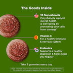 OLLY Supergood Superfoods Gummies, Supports Immune & Digestive Health,* 15 Superfoods, Prebiotics, Vitamin C, Tropical Bliss Flavor, 20 Day Supply - 60 Count