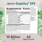 Jarrow Formulas Jarro Dophilus Probiotics 10 Billion CFU - Probiotic Supplement Capsules for Digestive Health & Gut Health for Women and Men, 60 Veggie Capsules, Up to 30 Days, Shelf Stable