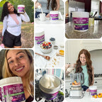 Multi Collagen Probiotics for Women Prebiotics Protein Powder | 20g Collagen Peptides Hyaluronic Acid Vitamin C & Fibersol Prebiotic Support Skin Elasticity Digestion Gut Health Unflavored 20 Servings
