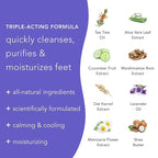 Barefoot Scientist Clean Slate Textured Cleansing Towelettes for Fresh Clean Feet